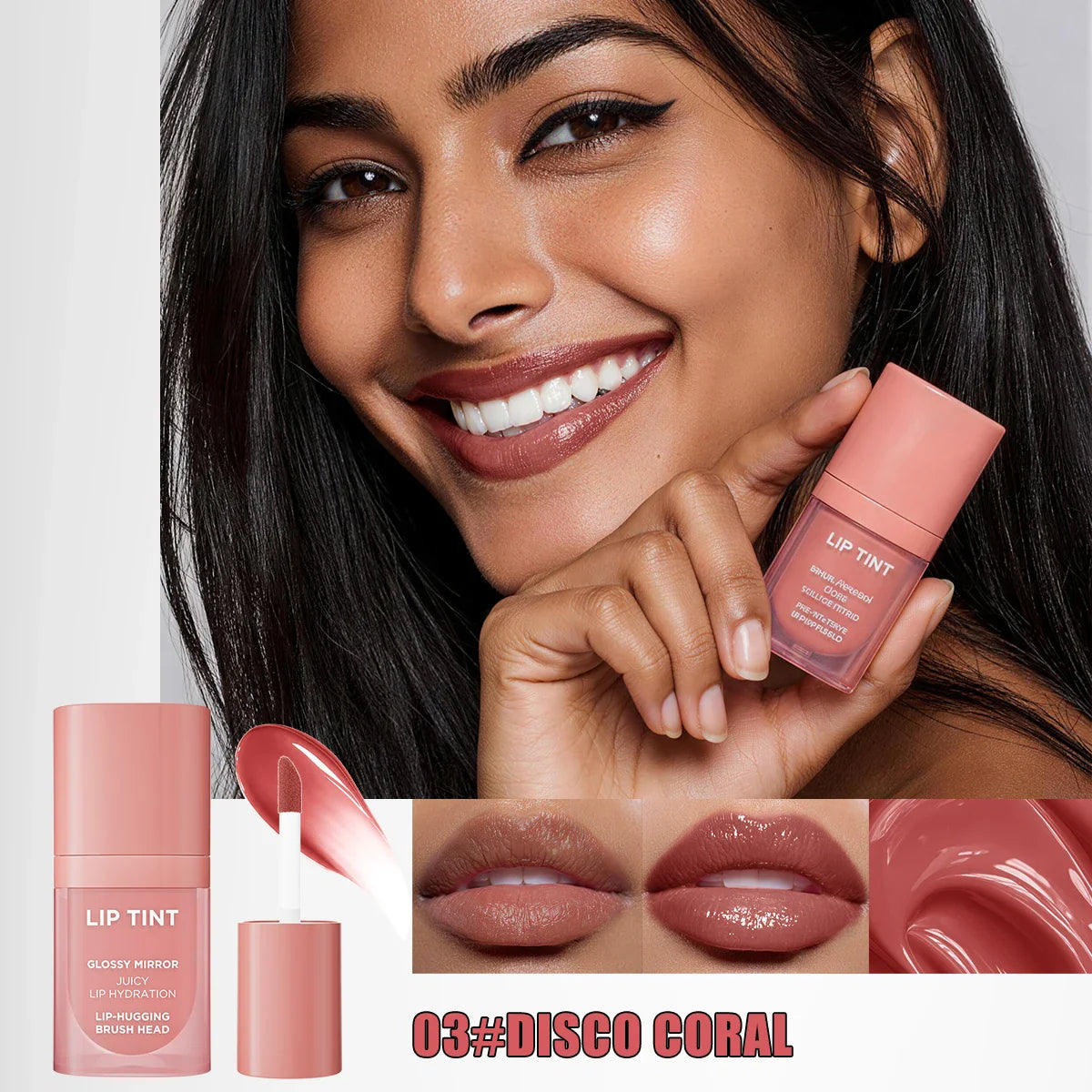 Hello Kiss Velvet Matte Lip Gloss – Waterproof Long-Lasting Tint