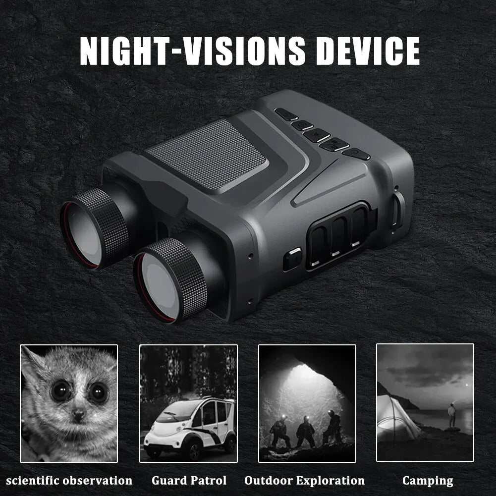5X Zoom Digital Infrared Night Vision Binocular Telescope for Hunting Camping Professional 1080P 300M Night Vision Device Peaceful Pleasures Health and Wellness