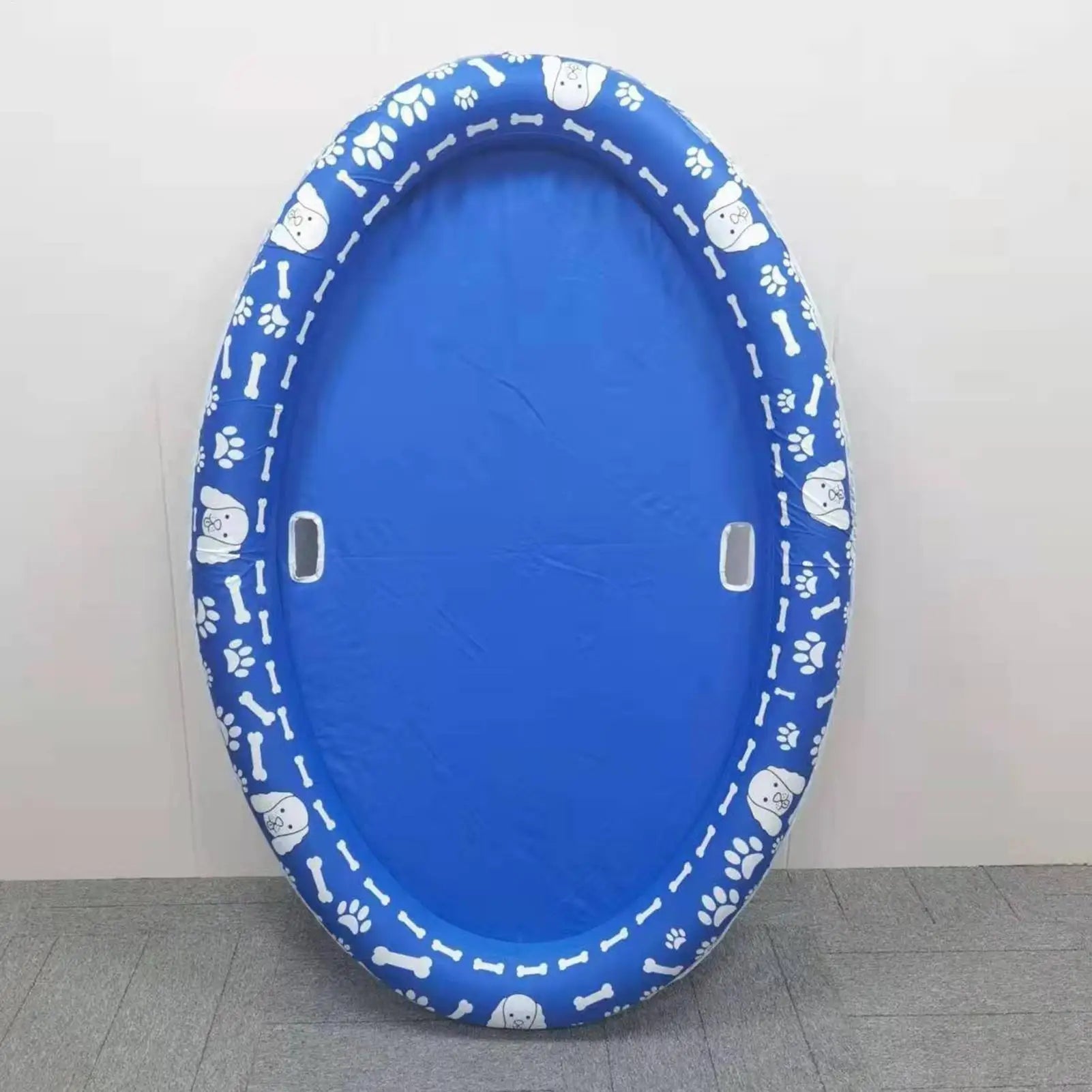 Pool Floats For Dogs Scratch-Proof Inflatable Water Raft Dog Raft For Cat Puppy Water Swimming Lake Pond River Beach Summer Peaceful Pleasures Health and Wellness