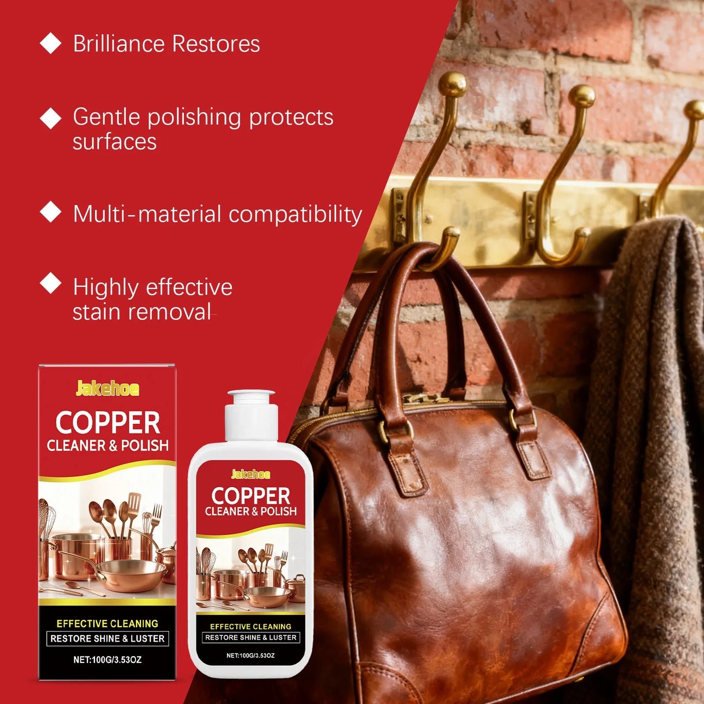 Metal Polishing Cream – Brass Copper Tarnish & Rust Remover Metal Polishing Cream Peaceful Pleasures Health and Wellness