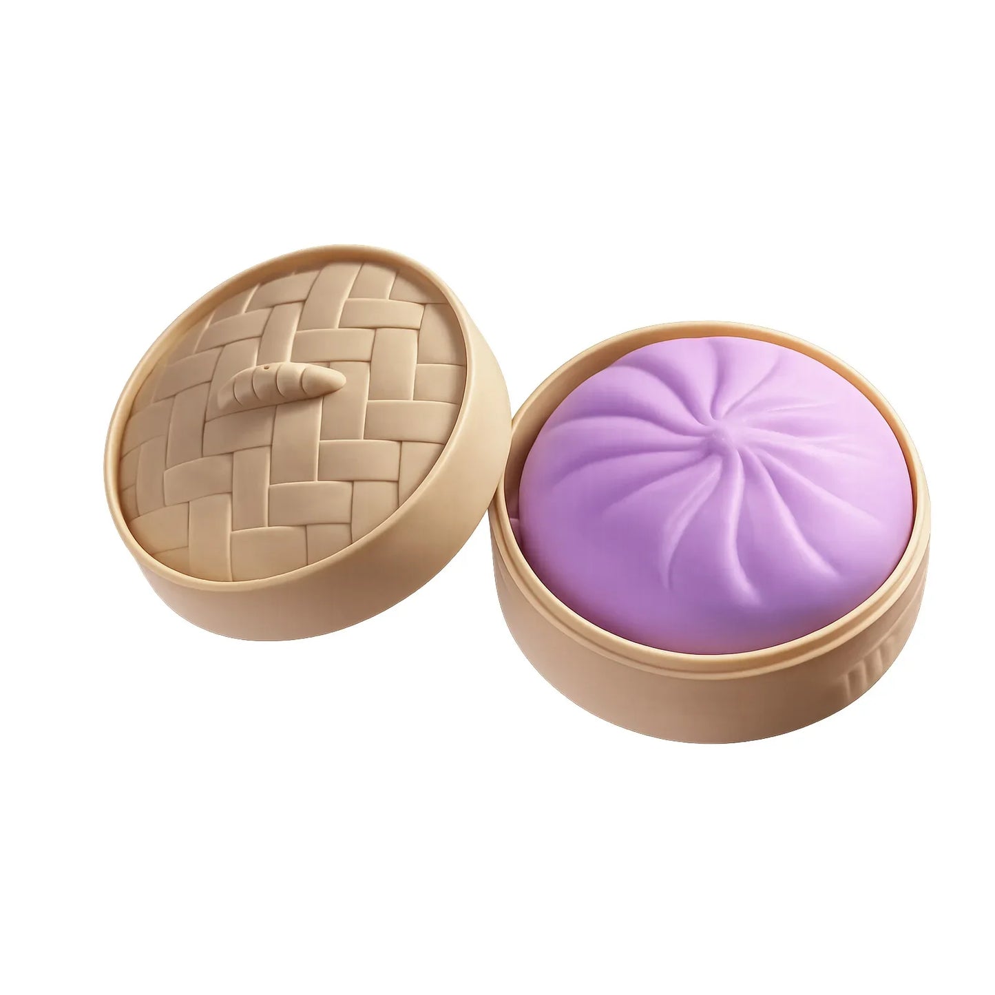 Kawaii Dumpling Squishy Toy – Slow Rising Squeeze Desk Decor