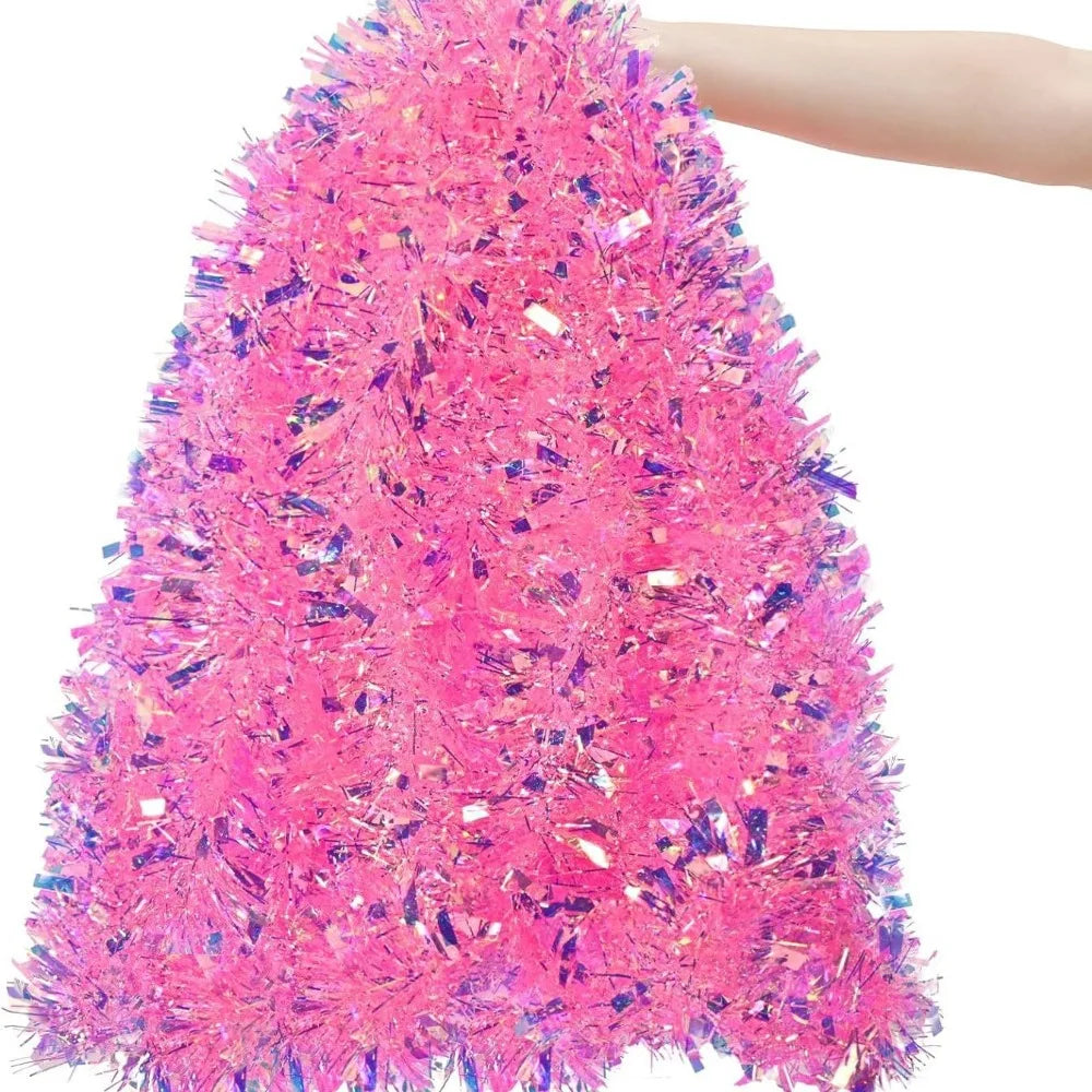 2M Colorful Tinsel Garland Strip – Christmas & Party Décor