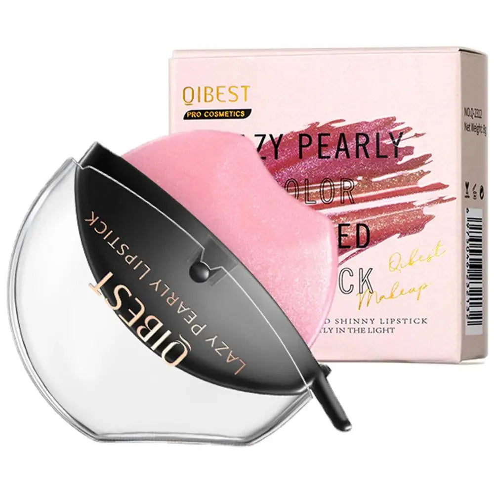 Lazy Pearl Lipstick – Pearlescent, Moisturizing & Waterproof