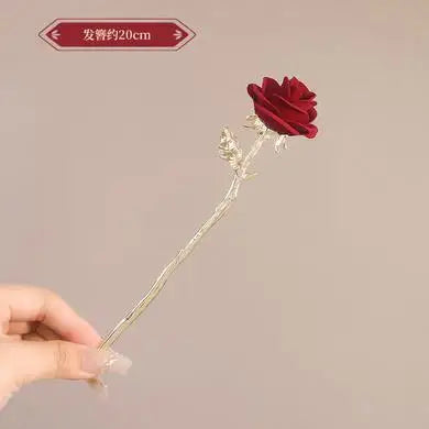 Chinese Court Style Alloy Hair Pins Durable Headdress with Elegant Tassel for Women Wedding Hanfu Cheongsam Peaceful Pleasures Health and Wellness 11