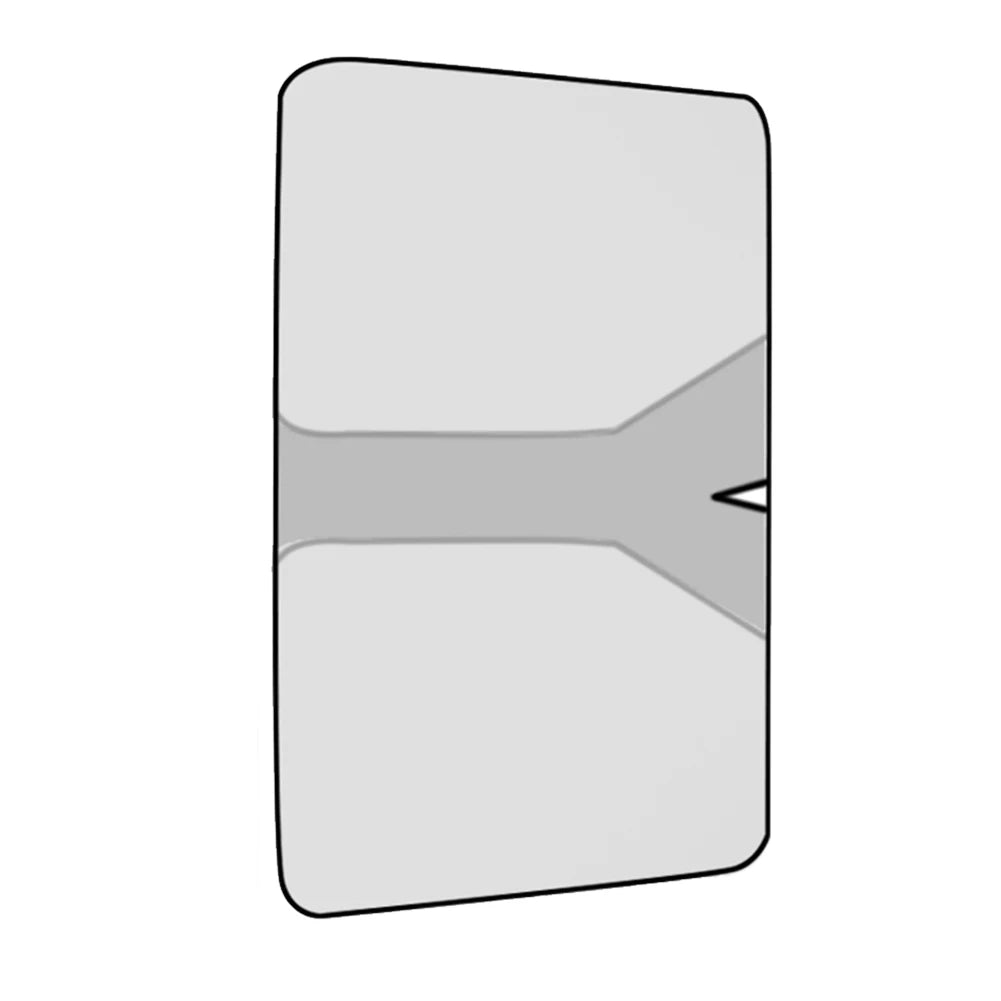 Foldable Windshield Sun Visor – UV & Infrared Reflective Cover Peaceful Pleasures Health and Wellness