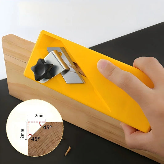 Manual 45° Bevel Edge Cutter | Woodworking Chamfering Tool Woodworking Hand Tool Peaceful Pleasures Health and Wellness