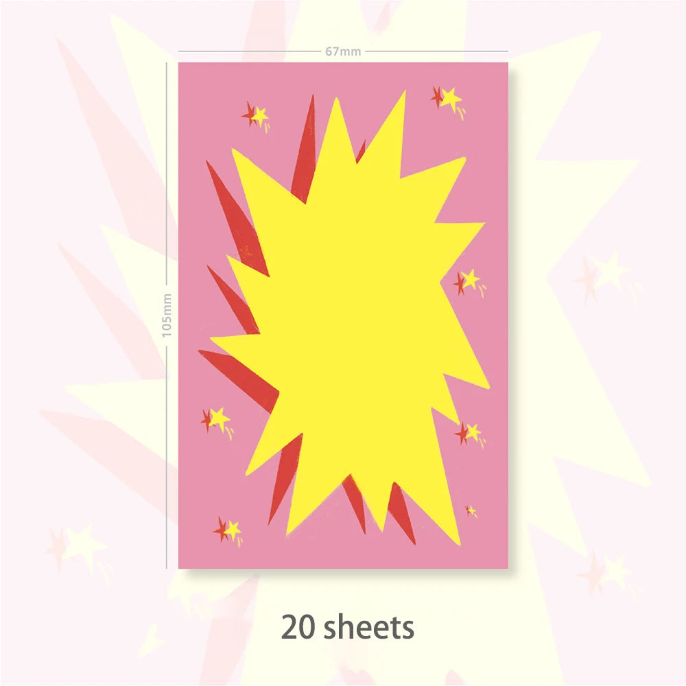 20 Sheets Jumping Salt Notes M5 Handbook Inner Page Notebook