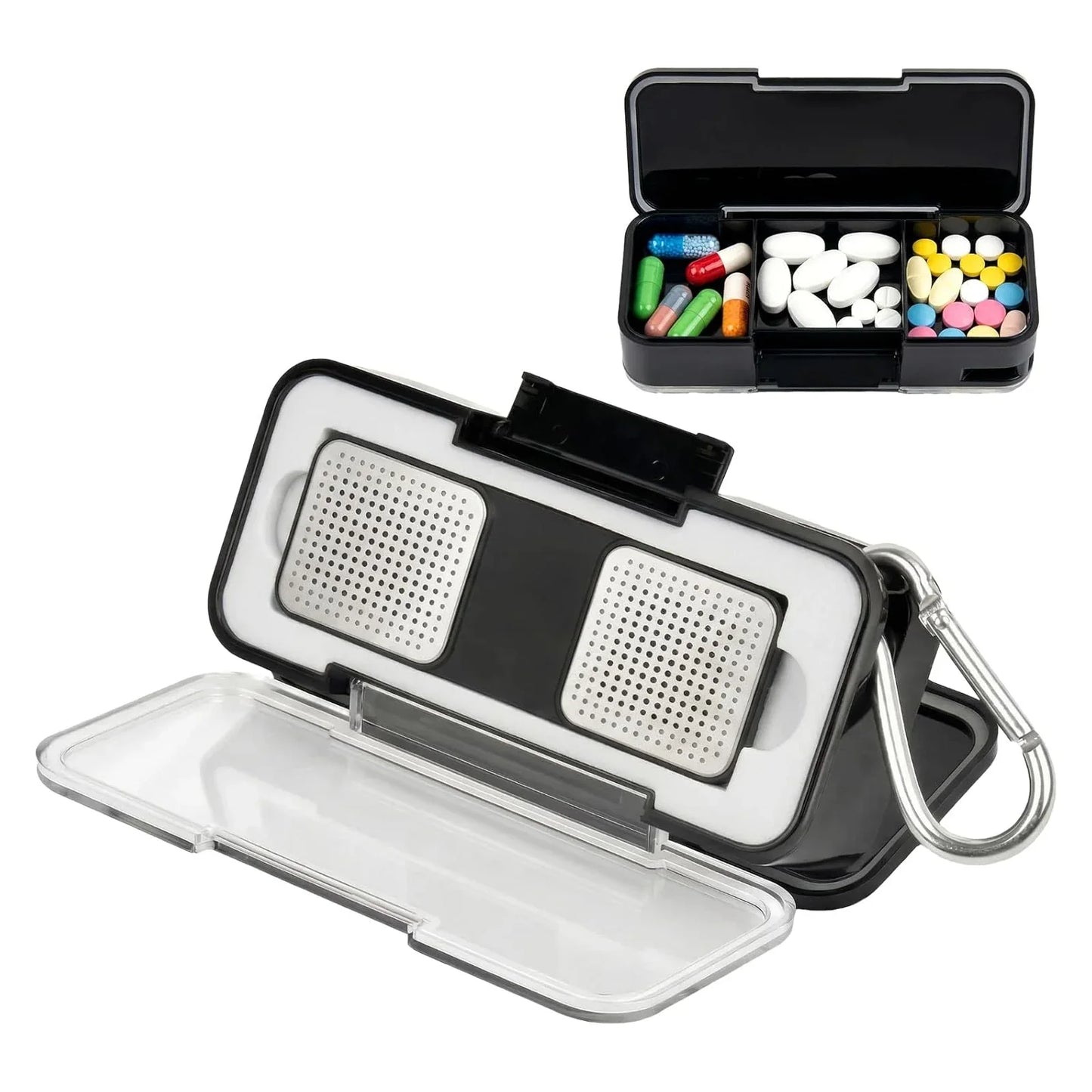 2-in-1 KardiaMobile 1-Lead Monitor Case & Pill Organizer