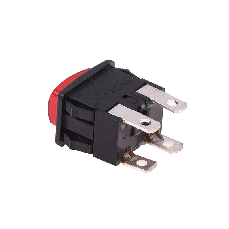 PS21-16 4-Pin 16A Self-Locking Rocker Switch with Light Rocker Switch Peaceful Pleasures Health and Wellness