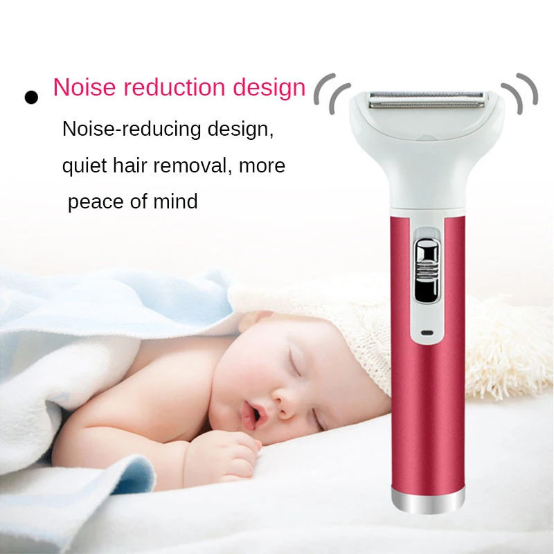 Painless Hair Removal Nose Beard Eyebrow Trimmer Painless Hair Removal Nose Beard Eyebrow Trimmer Bikini Women Shaver Peaceful Pleasures Health and Wellness