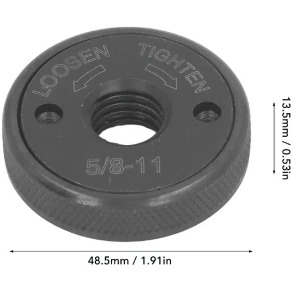 Angle Grinder Self-Locking Flange Nut | 5/8"-11 Alloy Steel