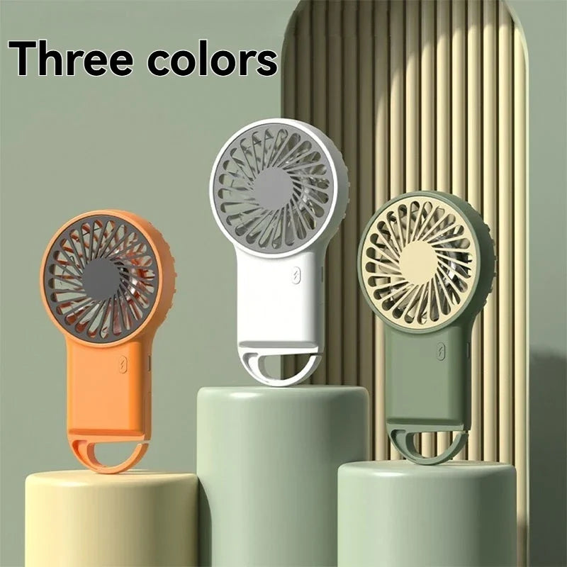 Foldable USB Rechargeable Mini Fan – Handheld & Desktop