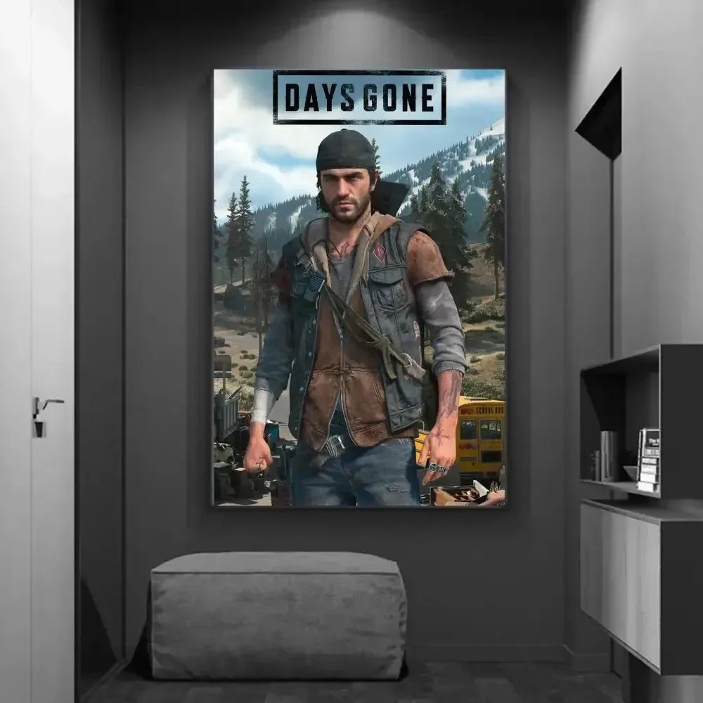 Days Gone Canvas Painting Prints & Posters HD Quality Wall Art for Study Living Room Bedroom Home Decor Peaceful Pleasures Health and Wellness 7 20x30cm Unframed