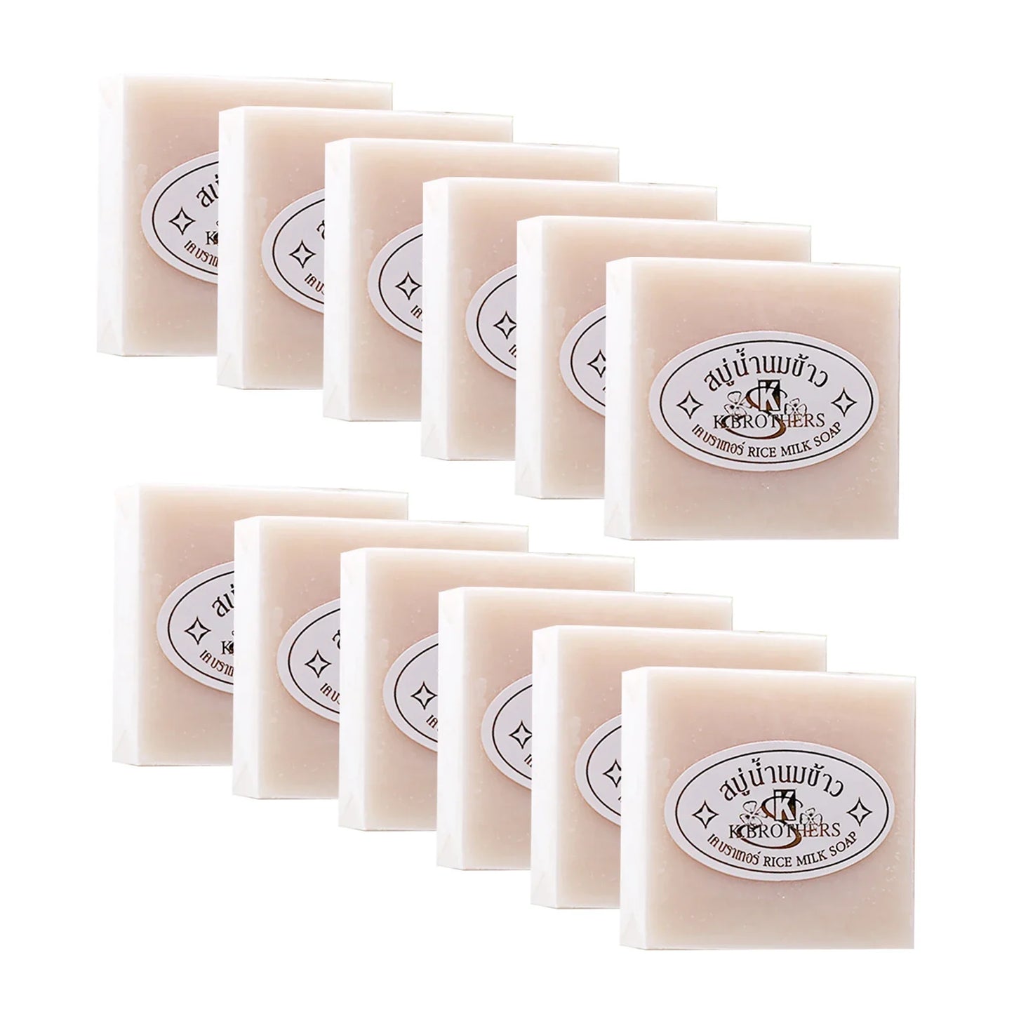 Milk & Rice Essential Oil Handmade Soap – Deep Cleanse 60g