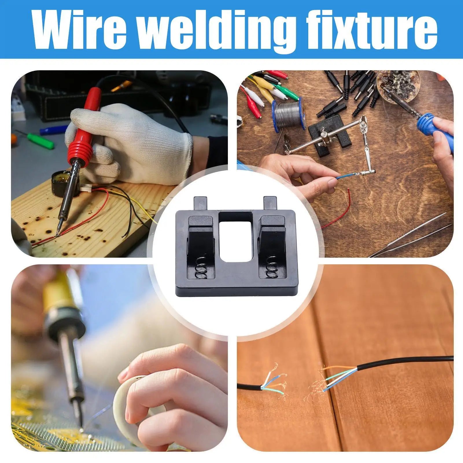 Adjustable Wire Welding Fixture & Soldering Table Clamp Soldering Wire Fixture Peaceful Pleasures Health and Wellness