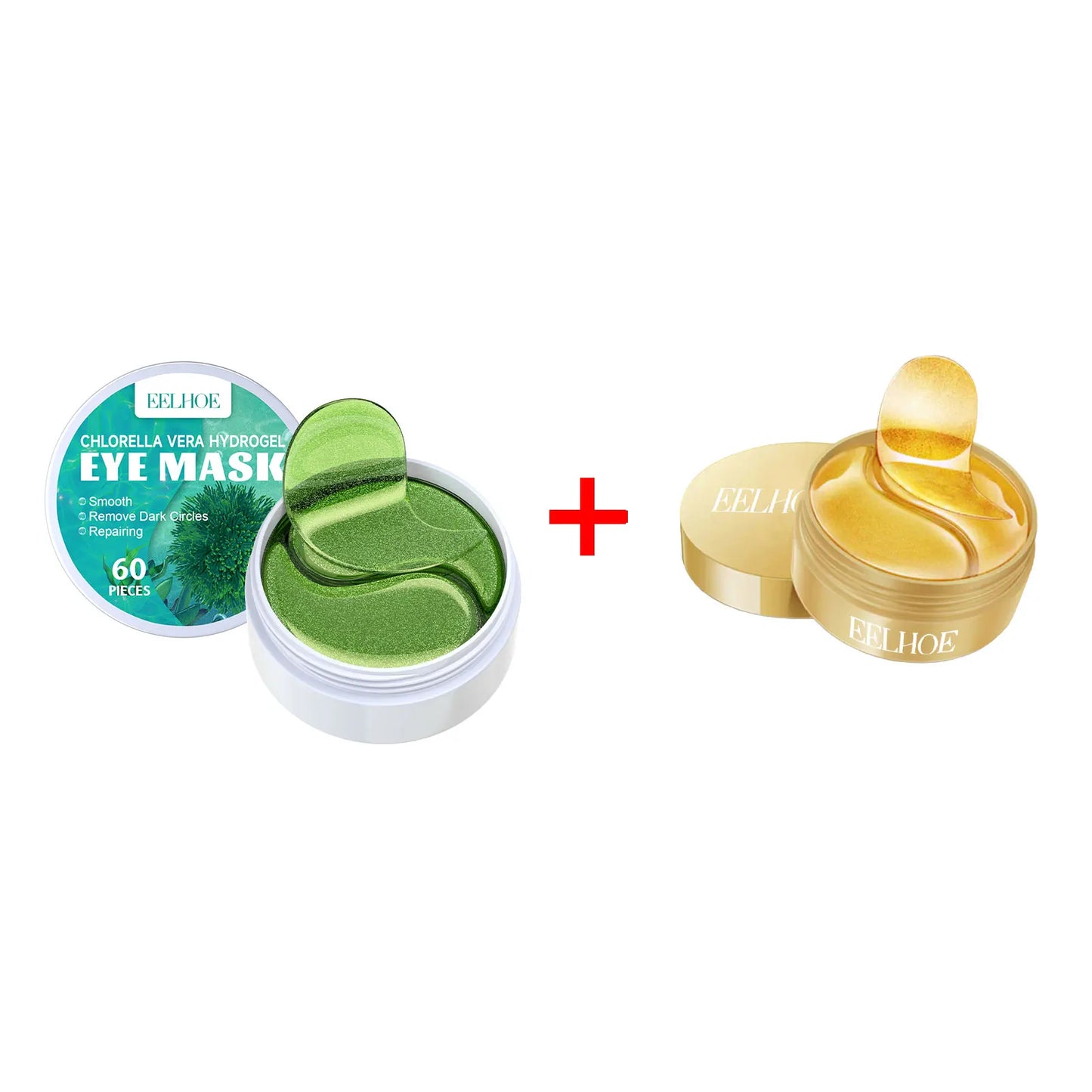 Eelhoe 24K Gold Seaweed Eye Patches – Dark Circles & Puffiness