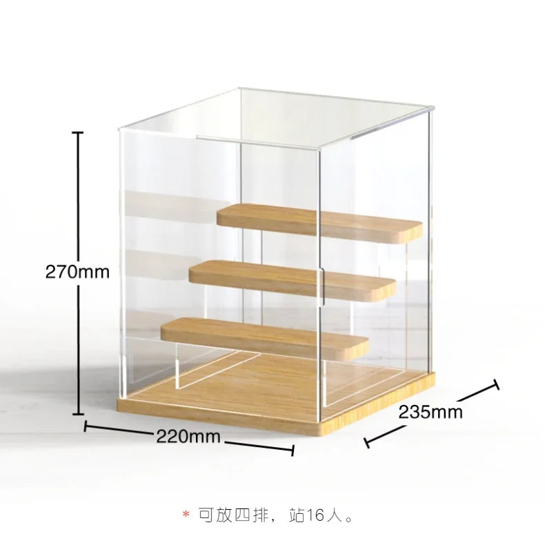 Acrylic Dust Cover Display Rack – Anime Figure & Jewelry Organizer