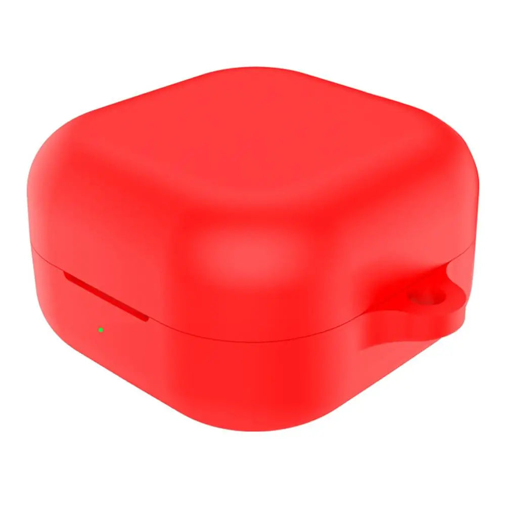 For Samsung Galaxy Buds4 4 Pro Earbuds With Silicone Case, Shock-resistant Charging Case Peaceful Pleasures Health and Wellness red