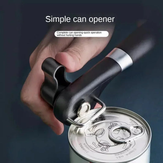 Safe Cut Smooth Edge Can Opener – Stainless Steel Handheld Can Opener Oasis Select