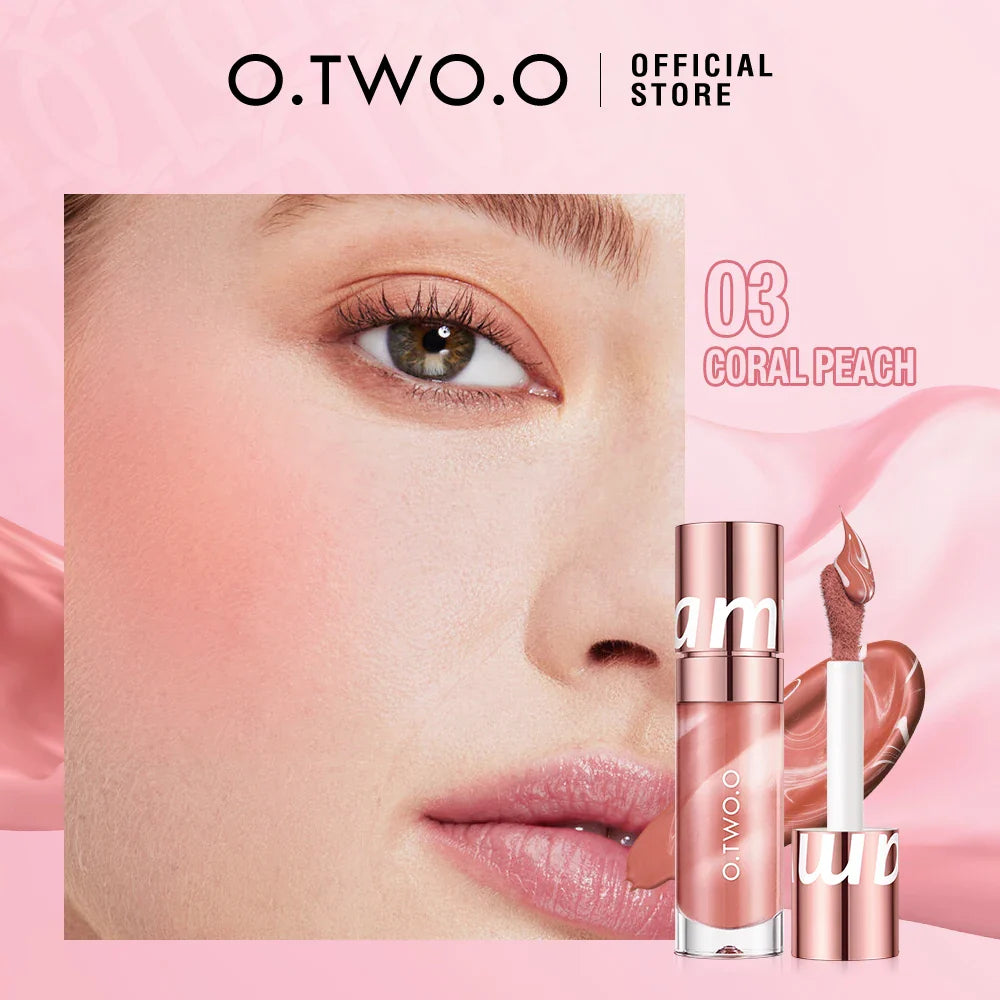 O.TWO.O Liquid Blush – Matte, High Pigment & Long Lasting