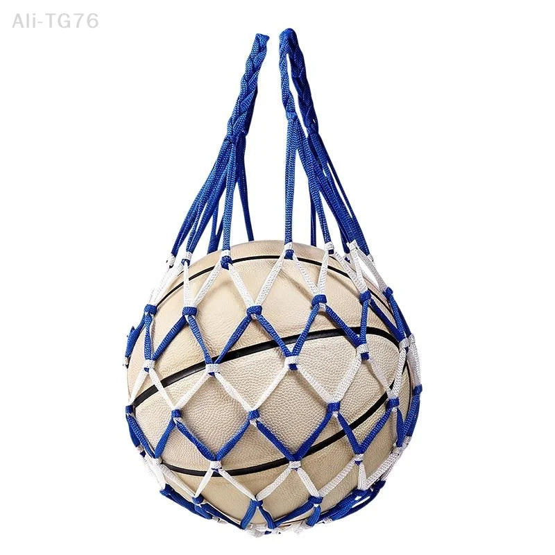 Nylon Mesh Ball Net Bag – Soccer, Basketball & Volleyball