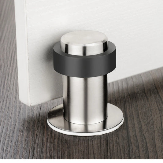 Heavy Duty Stainless Steel Floor Door Stopper – Anti-Slip Floor Door Stopper Peaceful Pleasures Health and Wellness