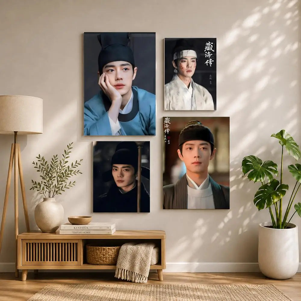 Novel T-The Legend of Zang HaiS Poster HD Self Adhesive Waterproof Wall Art Ideal for Home Office Dorm Bedroom Great Gift Peaceful Pleasures Health and Wellness