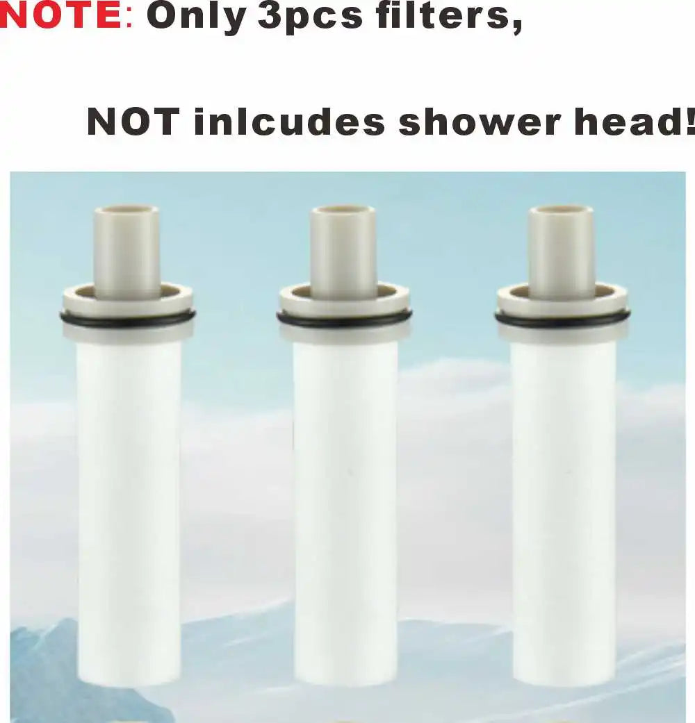 3-Mode Handheld Shower Head with Filter | High Pressure & Water Saving