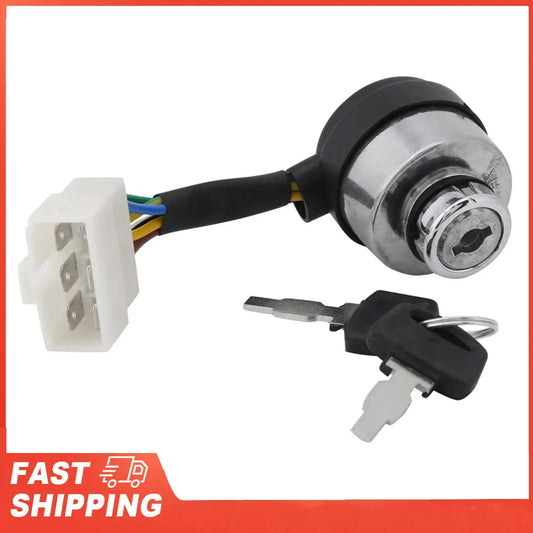 6 Wire Ignition Start Key Switch 2 5-6 5KW 188F Gas Generator Peaceful Pleasures Health and Wellness