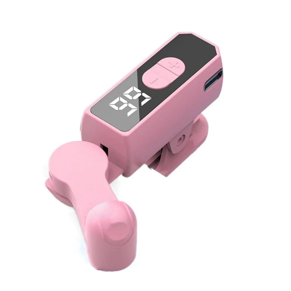 Continuous Screen Auto Clicker Rechargeable Screen Touch Auto Clicker Device Phone Tap Portable Auto Like Tap Device Smart Phone Peaceful Pleasures Health and Wellness Pink