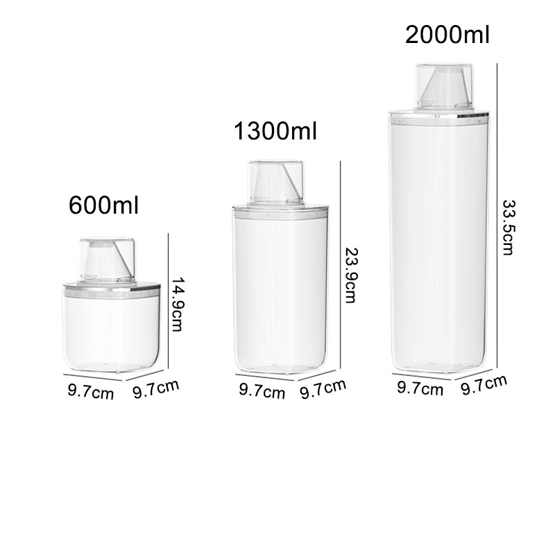 Sealed Jar Food Grade Household Insect Proof Moisture Proof Rice Bucket Flour Dry Goods Storage Grain Miscellaneous Grain Boxes Peaceful Pleasures Health and Wellness