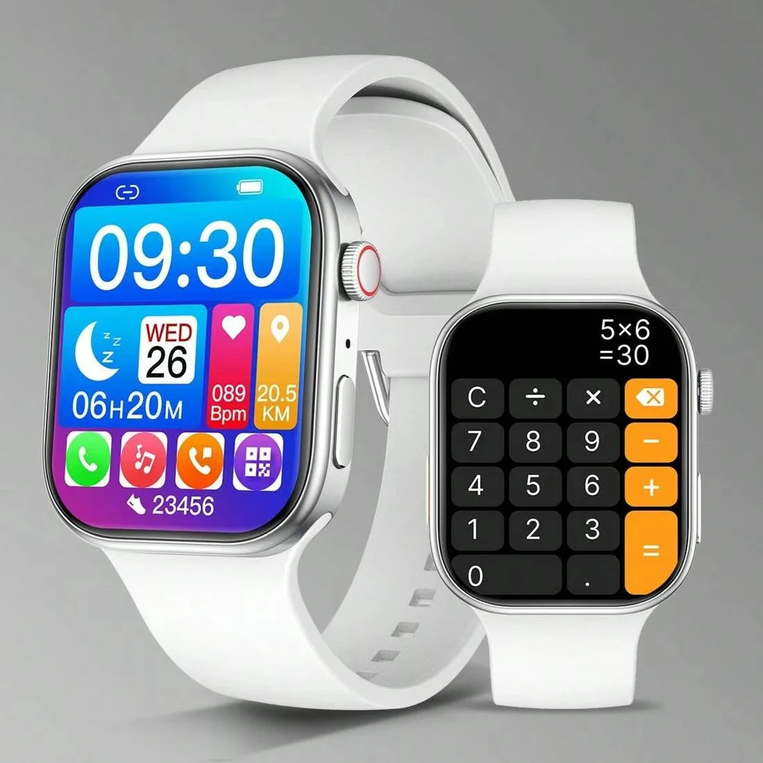 LOMAXFR 2.02" HD Smartwatch – BT Calling & Sports Tracking