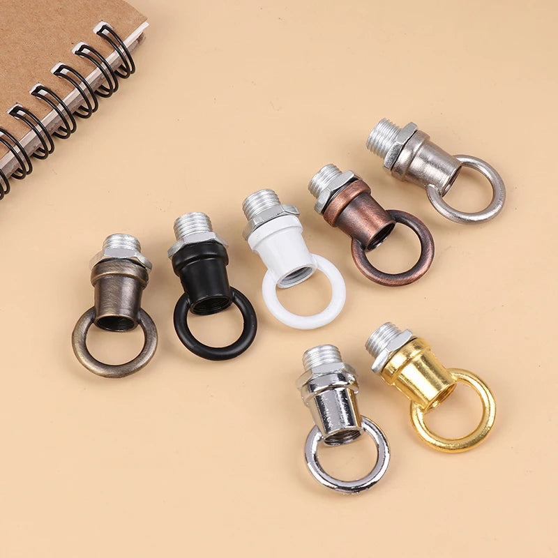 Retro Zinc Alloy Light Hook 10MM Thread M10 Antique Vintage Metal Ceiling Rose Light Base Chandelier Hook Light Adapter Fitting Peaceful Pleasures Health and Wellness