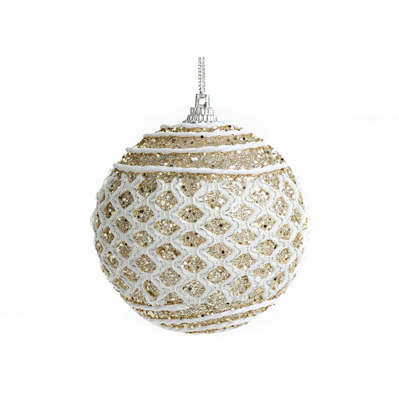 8CM Foam Christmas Ball Ornaments – Tree Pendant Decorations