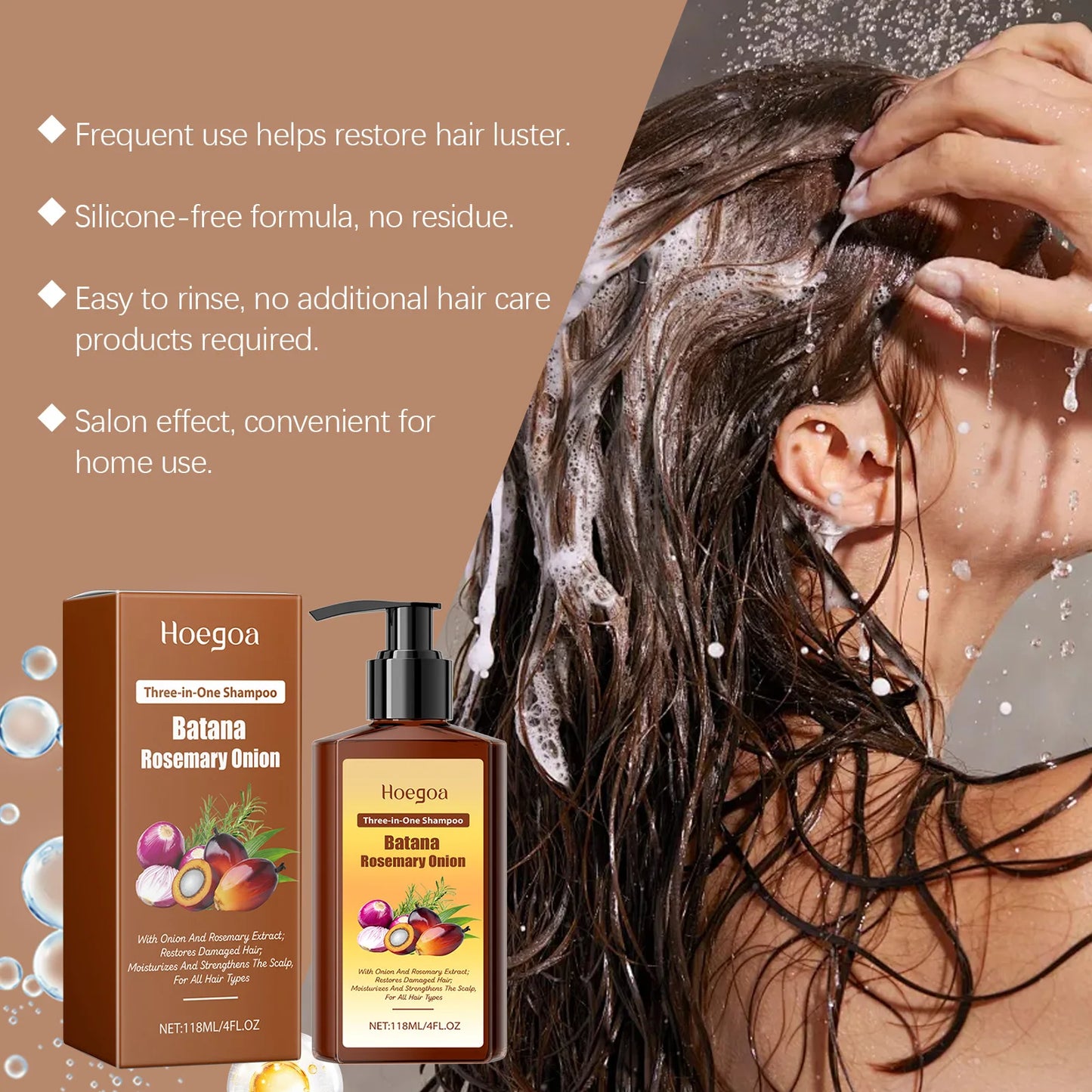 Batana Rosemary Anti-Hair Loss Shampoo – All Hair Types