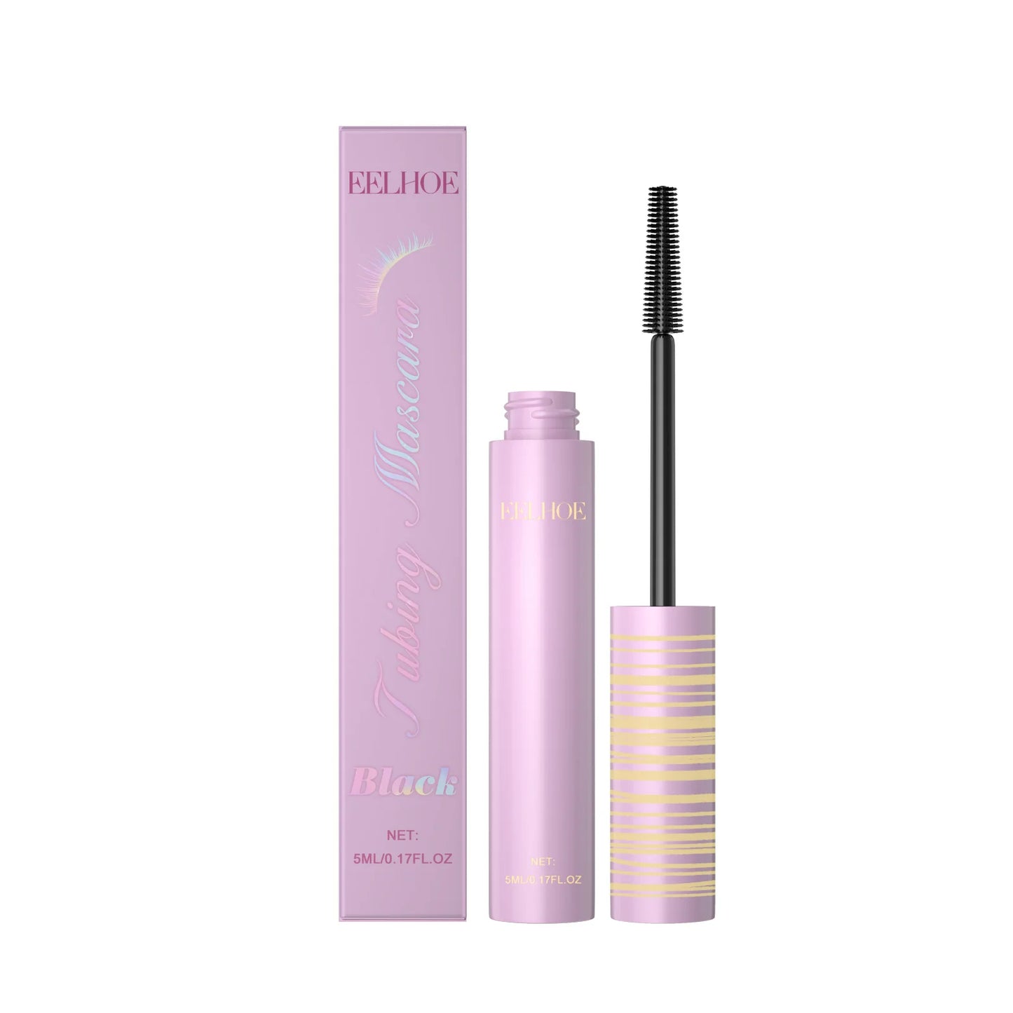 Black Waterproof Lengthening Volumizing Mascara 5ml