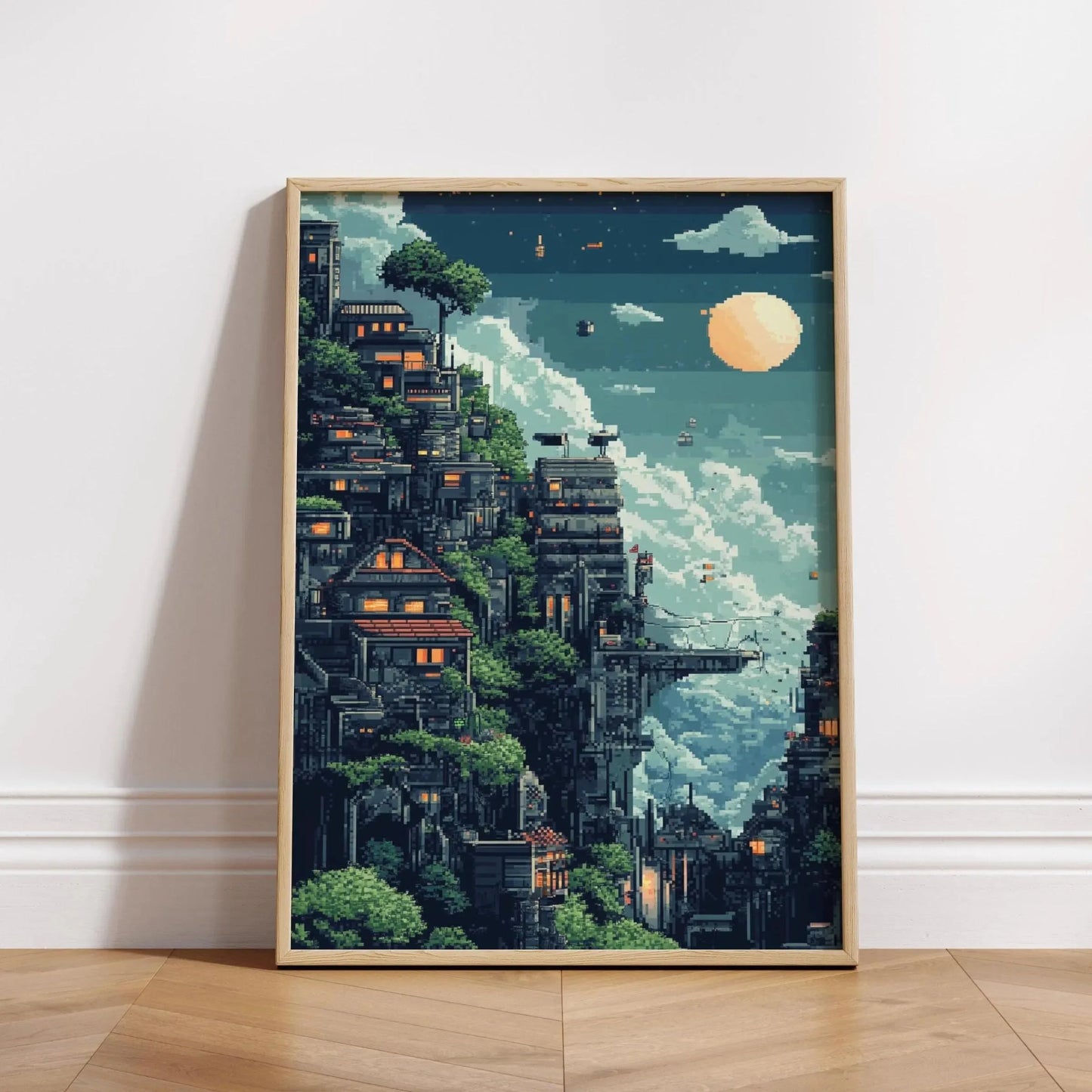 Anime Ramen Shop Canvas Print | Tokyo Street Wall Art