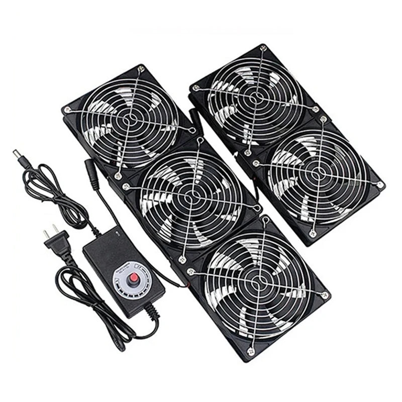 Multifunctional Exhaust Cooling Fan with Switch Cable for PC CPU Server Chassis Router Ventilation Fast Cooling System Peaceful Pleasures Health and Wellness