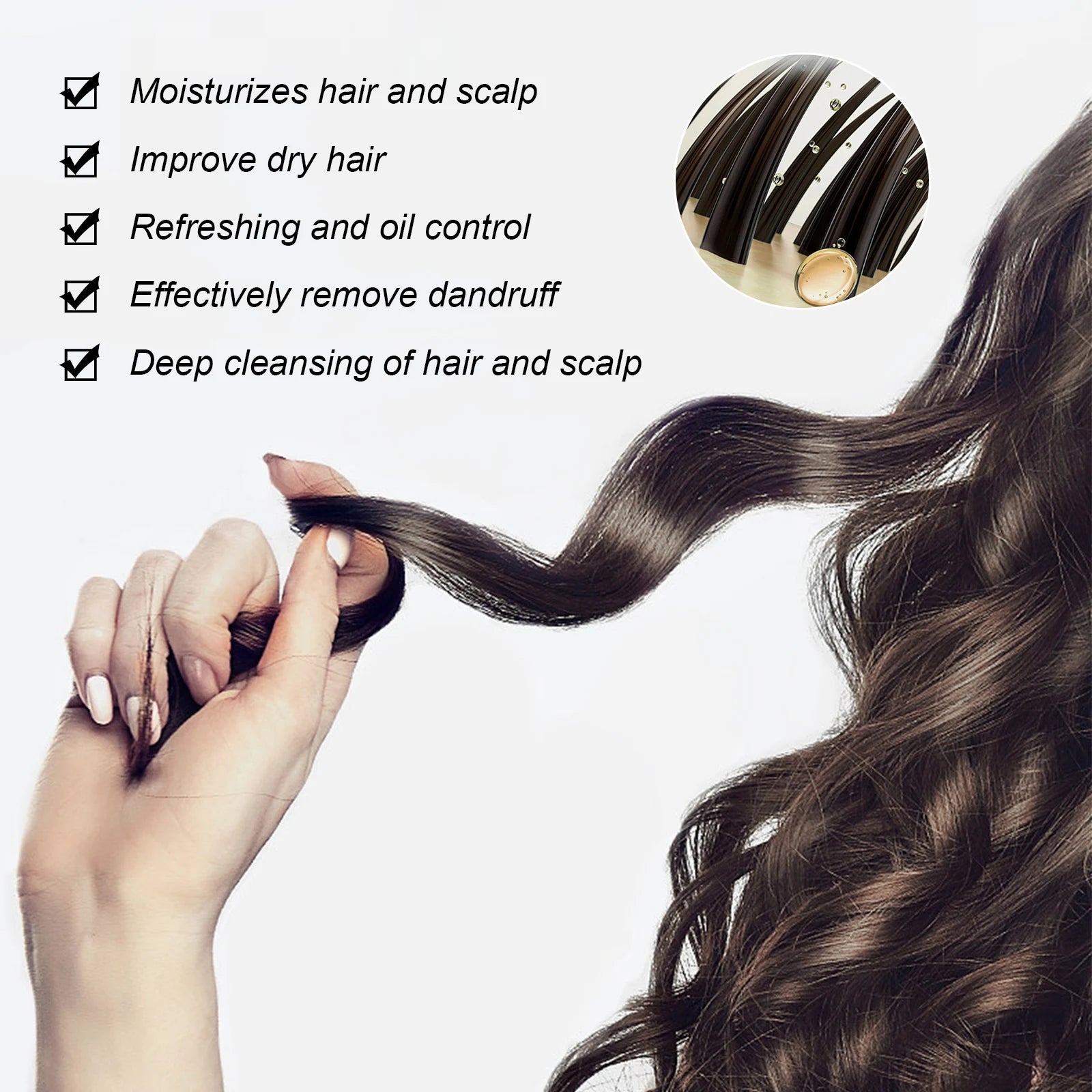 Ginseng Oil Shampoo and Conditioner Hair Strengthens Anti Loss Restore Damaged Cleansing Dandruff Control Hair Growth Shampoo Peaceful Pleasures Health and Wellness