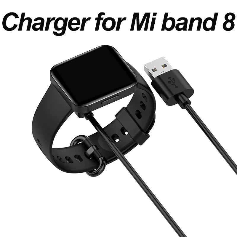 USB Charger for Xiaomi Mi Band 8 – Fast Charging Dock Peaceful Pleasures Health and Wellness