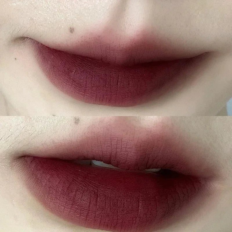 Matte Mousse Lip Gloss – 8 Colors, Waterproof & Long-Lasting