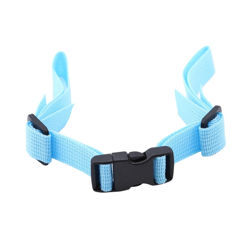 Adjustable Children's Outdoor Backpack Shoulder Strap Fixed Belt Strap Non-slip Pull Belt Durable Chest Strap Bag Accessories Peaceful Pleasures Health and Wellness Sky blue