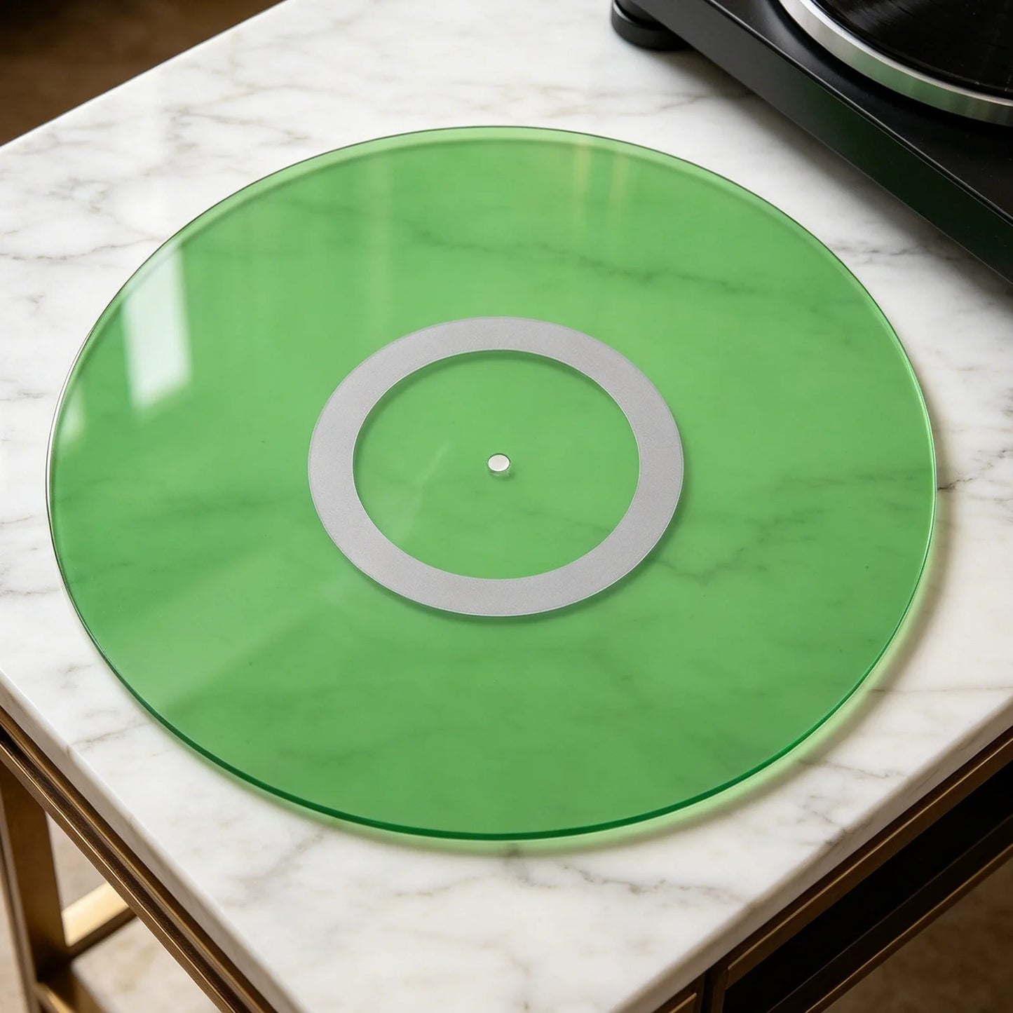 Record Platter Slipmat Anti-Static Retro Turntable Mats Low Noise Record Player Platter Slip Mats Records Player Accessory Peaceful Pleasures Health and Wellness