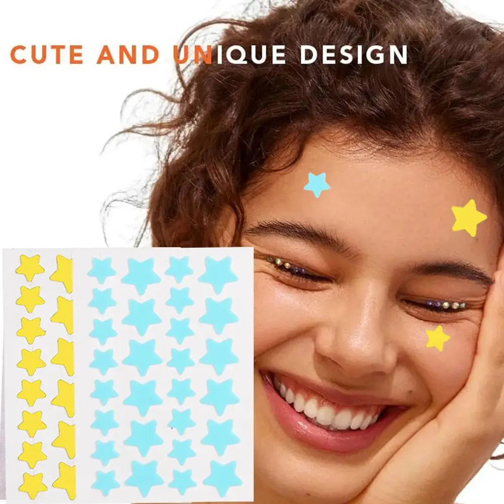 Star-Shaped Pimple Patches – 6 Packs, 168 Spot Covers