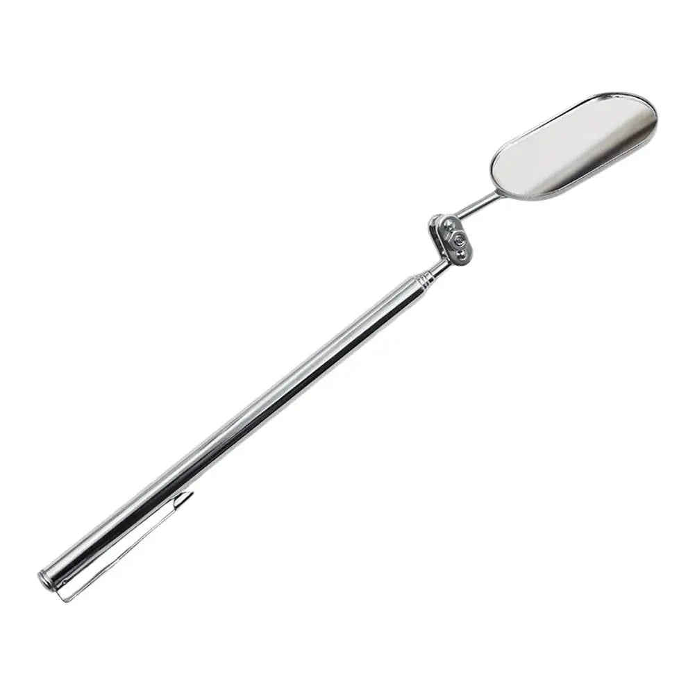 360° Rotating Inspection Mirror | Telescopic Stainless Steel Tool