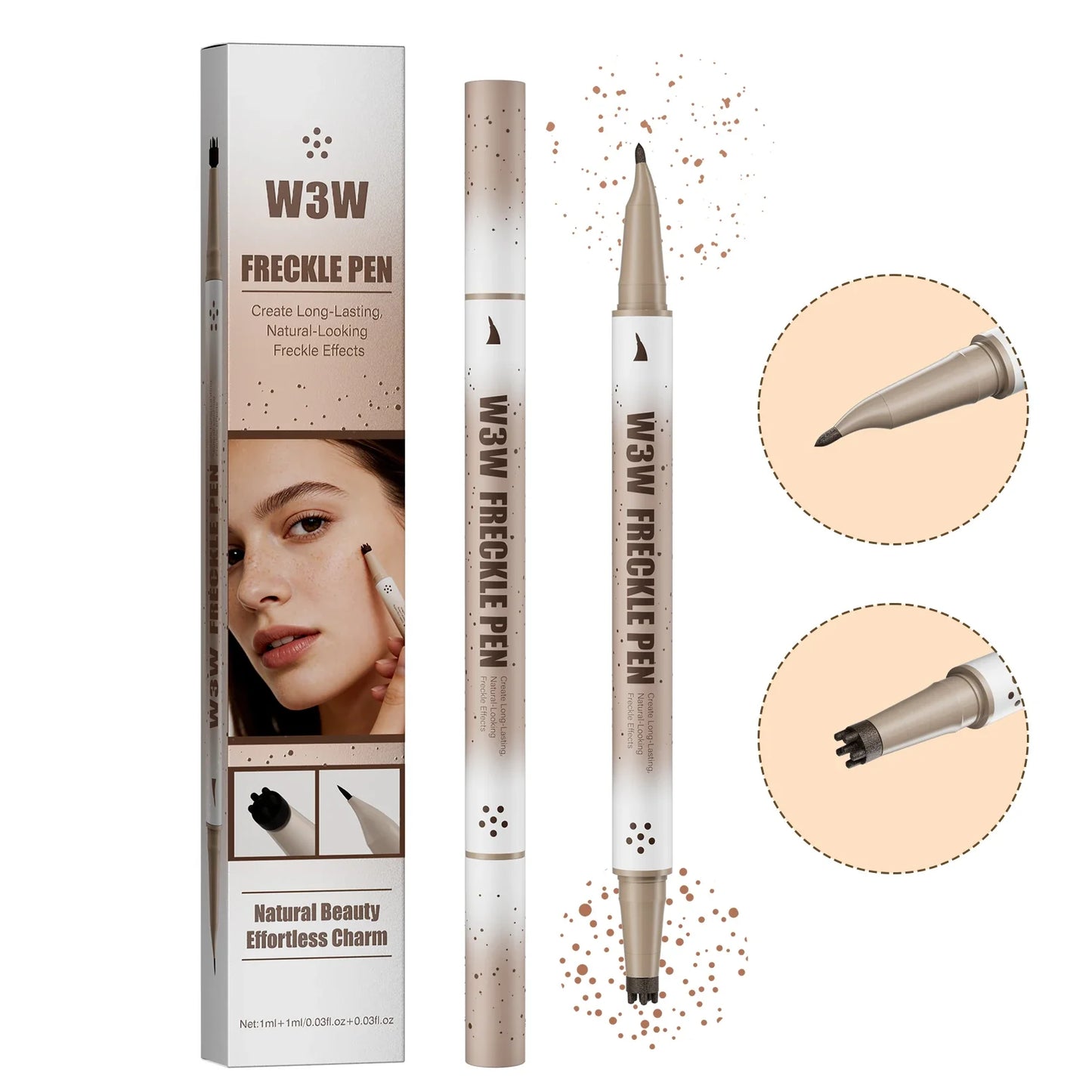 Realistic Freckle Pen – Waterproof Natural Dot Makeup Pen