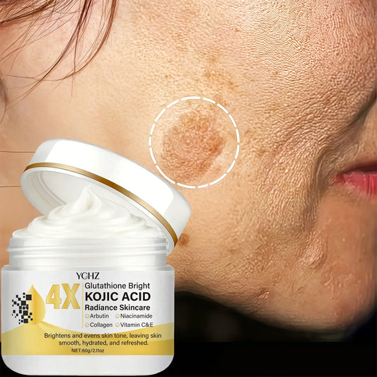 YCHZ Kojic Acid Brightening Cream – Dark Spot & Dullness 60g Brightening Face Cream Oasis Select