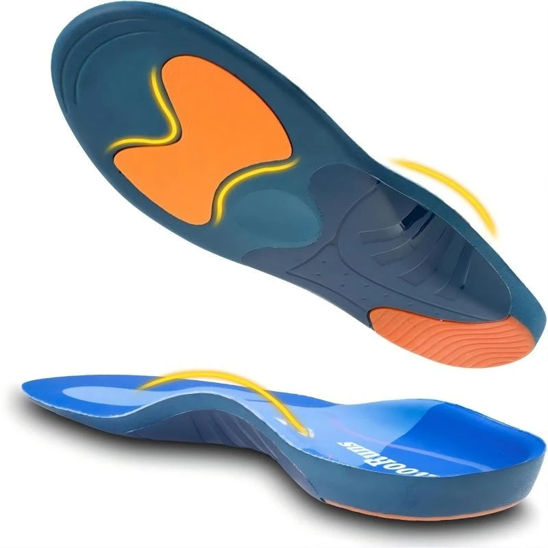 RooRuns Arch Support Insoles for Men & Women – EVA Orthotic