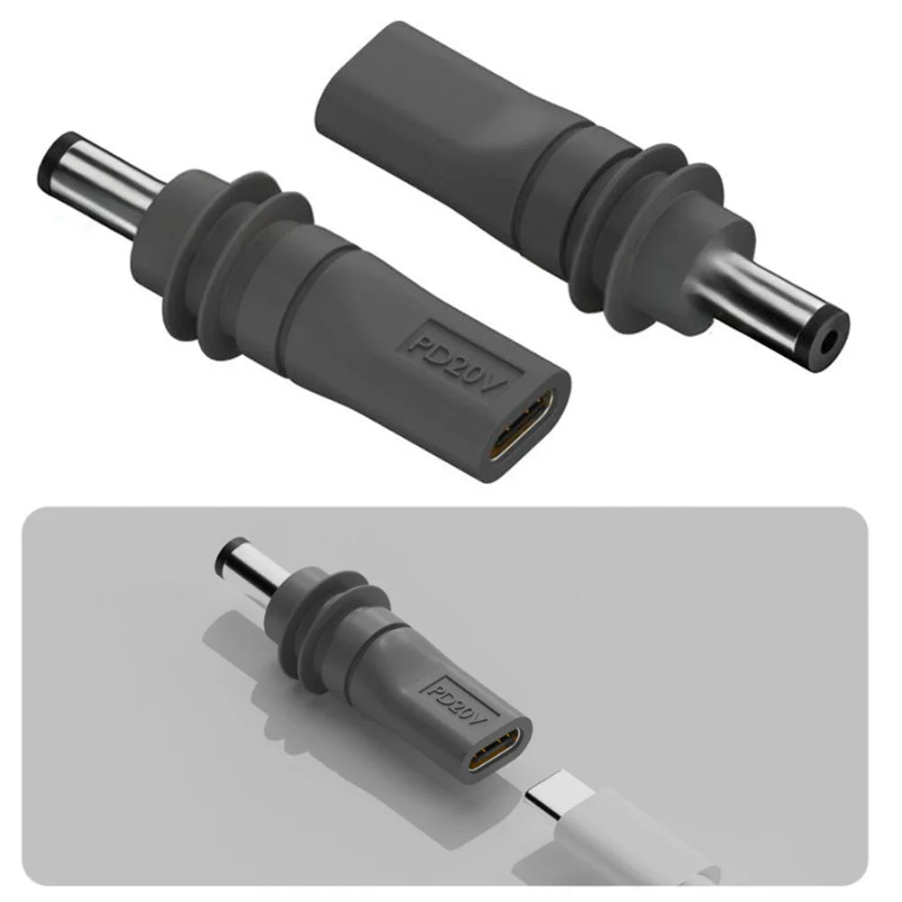 PD 100W USB-C to DC 5521 Barrel Jack Power Adapter for Starlink