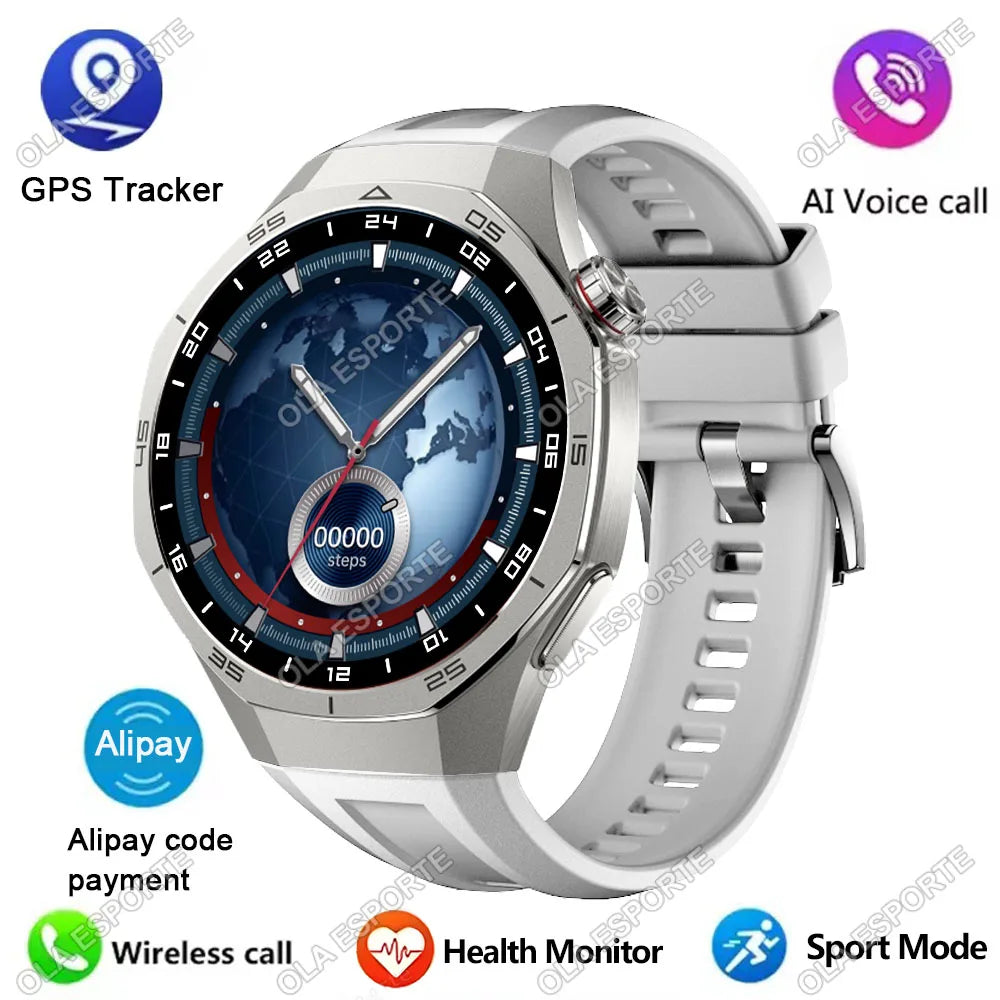 Ola Esporte Smart Watch GPS, Bluetooth Call, HD Screen IP68